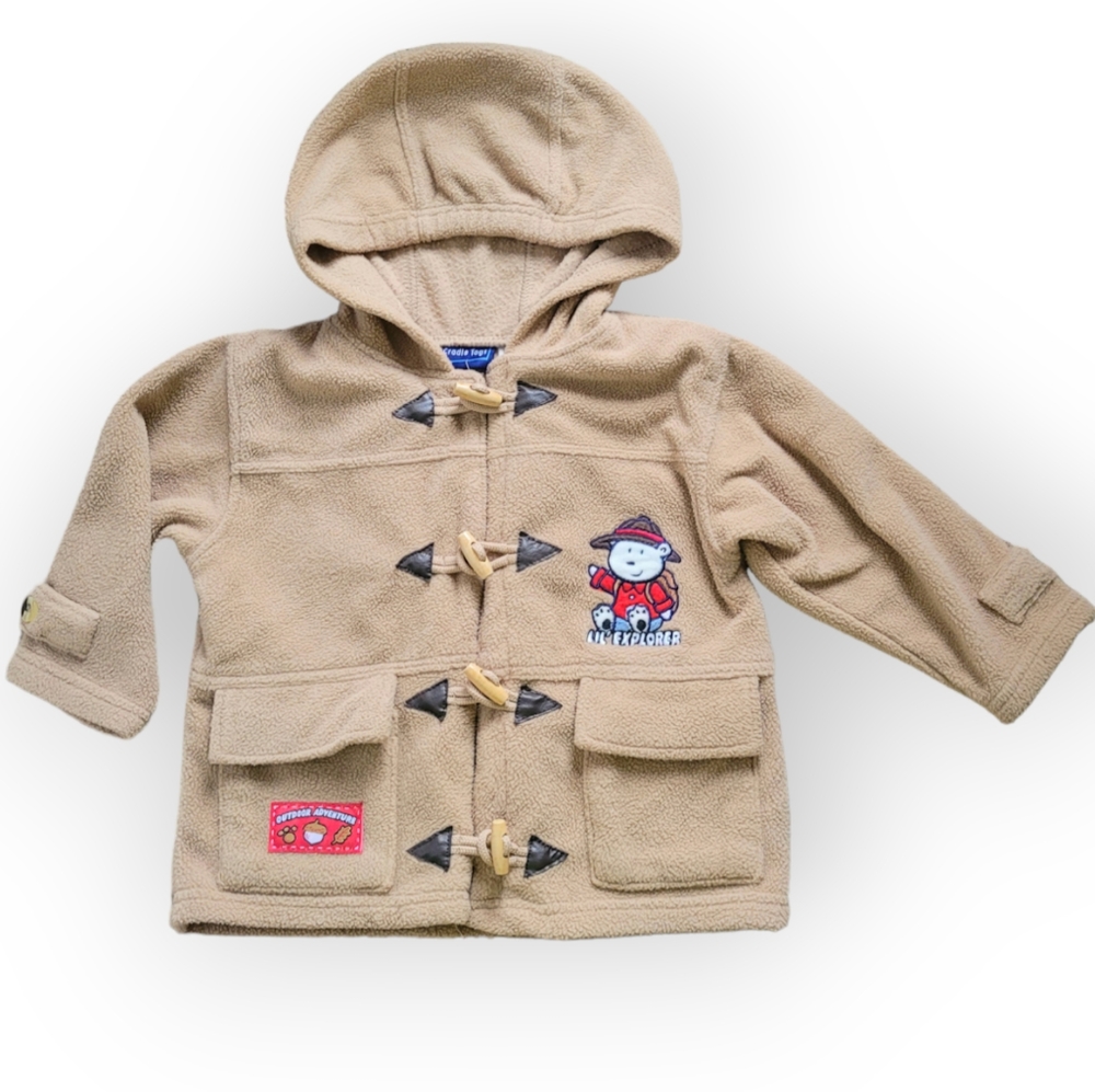 Cradle Togs 24 Months Toddler Unisex Beige Fleece Jacket